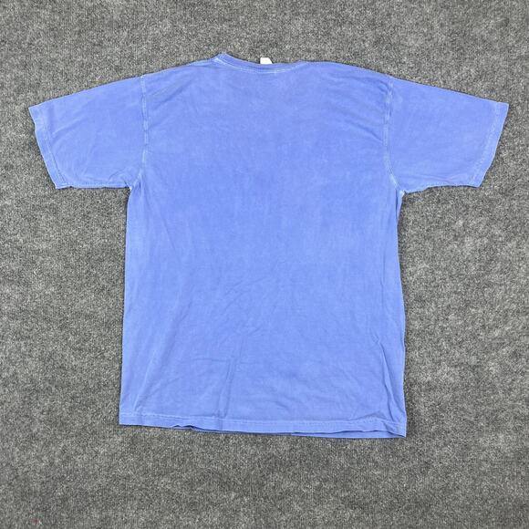 Vantage T-Shirt Mens Large Blue Biloxi Lighthouse Graphic Vintage Style Tee - Picture 7 of 8